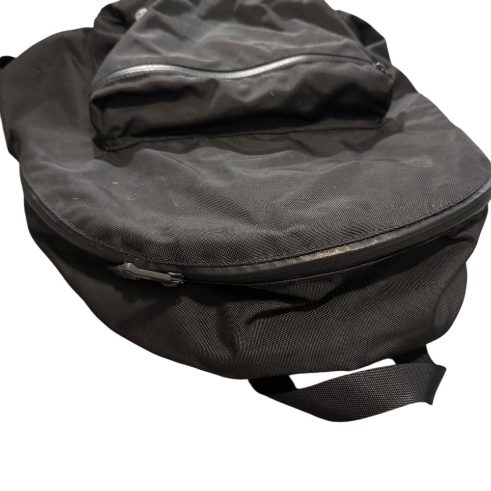 Lululemon Black Zipper Backpack With Single Front… - image 4